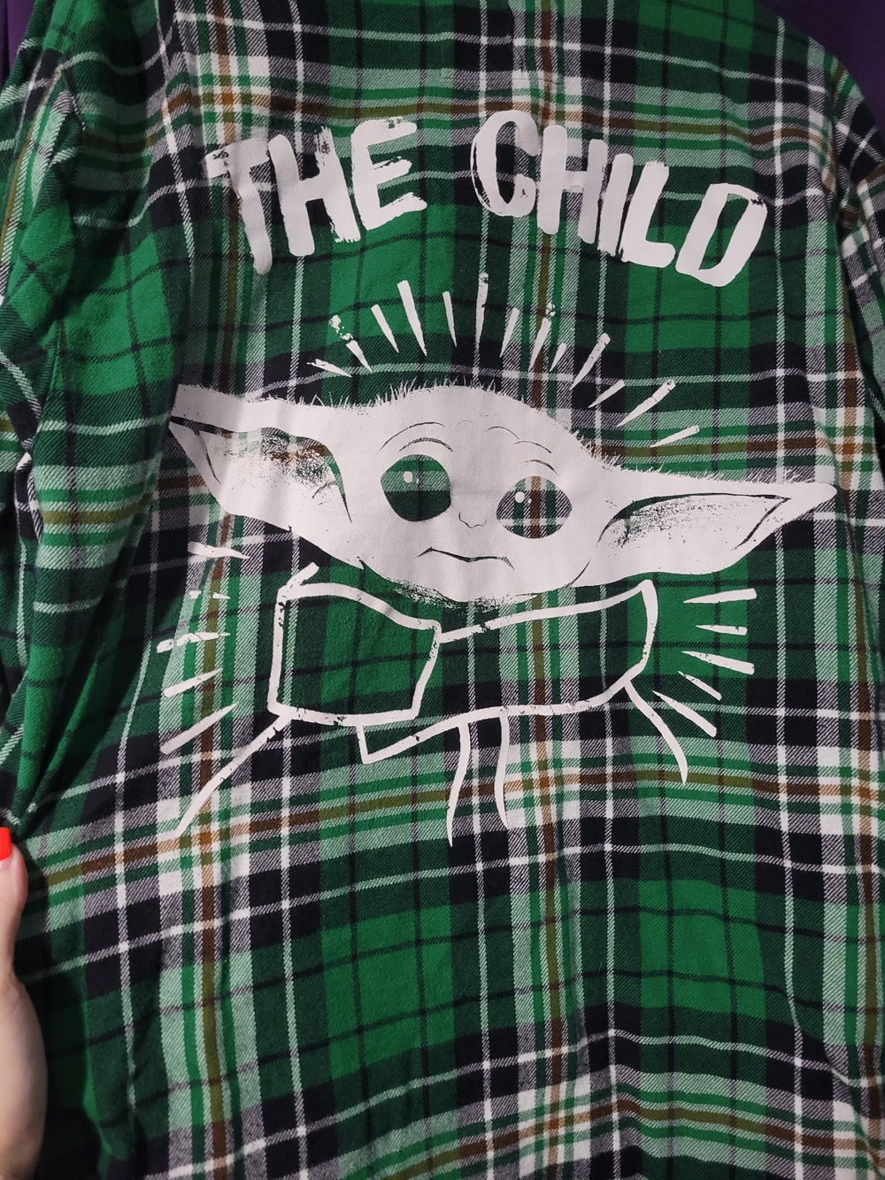 Cakeworthy x Star Wars The Child Flannel